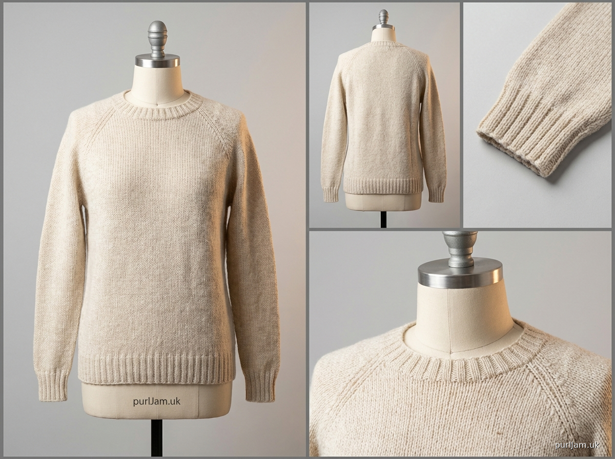 Elegant Raglan Pullover