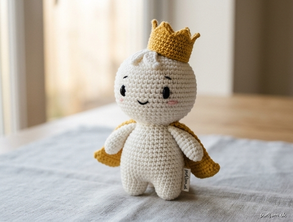 Generated preview image for Lumine’s Little Companion (Paimon-Inspired) Crochet Plush