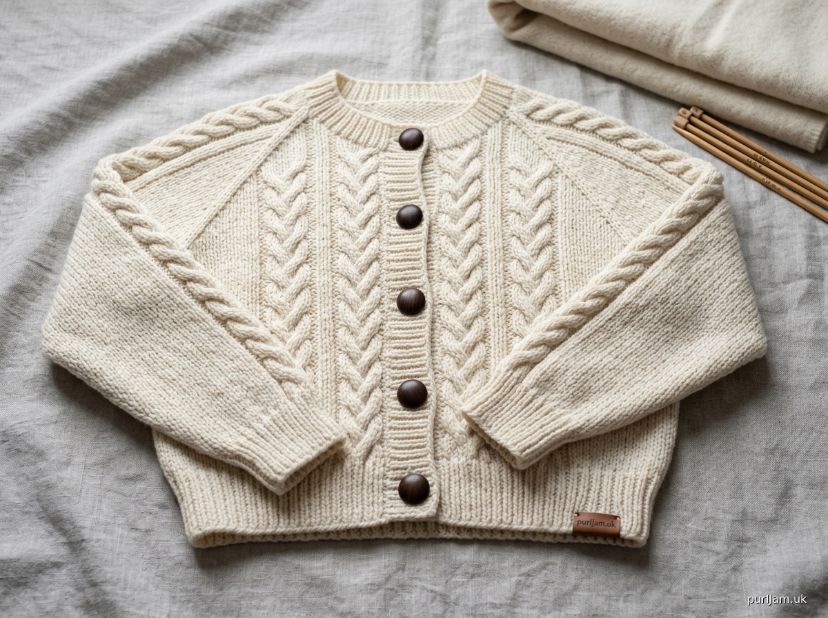 Heathers Isle Cropped Cardigan