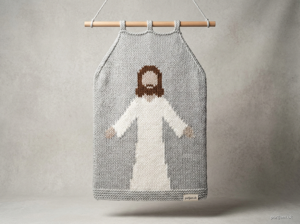 Dome Tomb With Man Wall Hanging