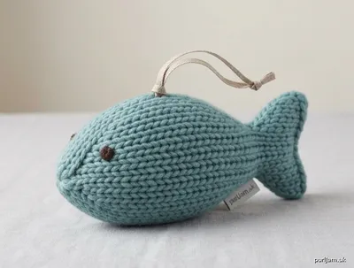 Stitch chart guide image for Fishy Fishy Seamless Ornament