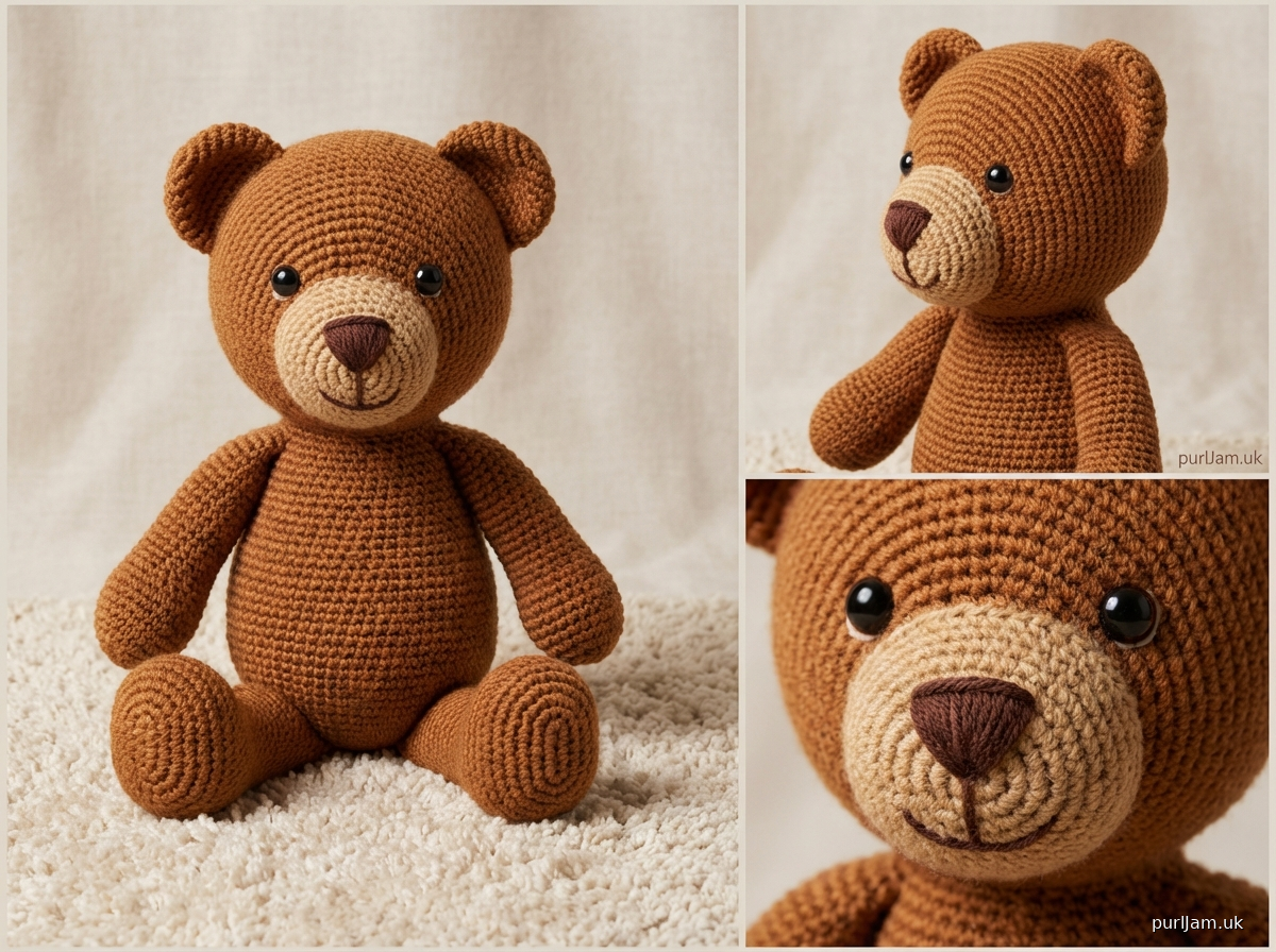 Amigurumi Teddy Bear Crochet Pattern