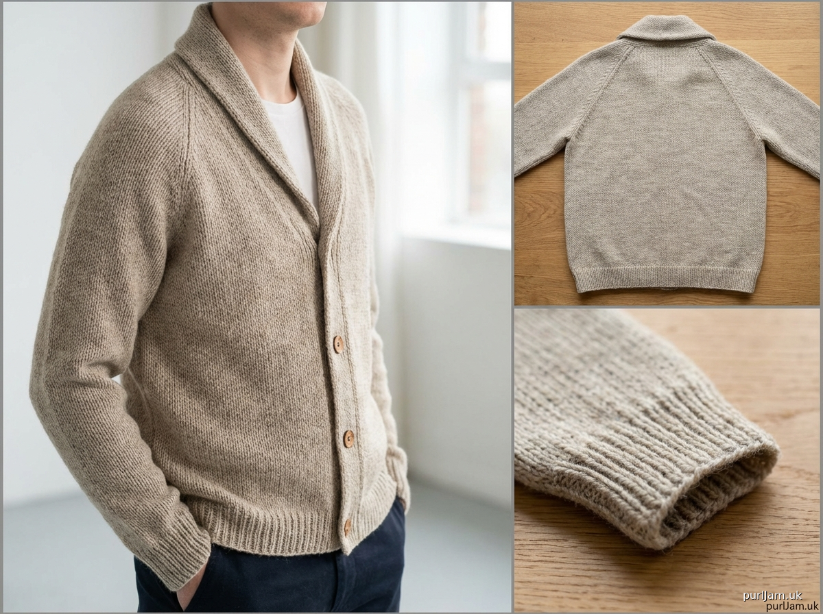 Shawl Collar Cardigan