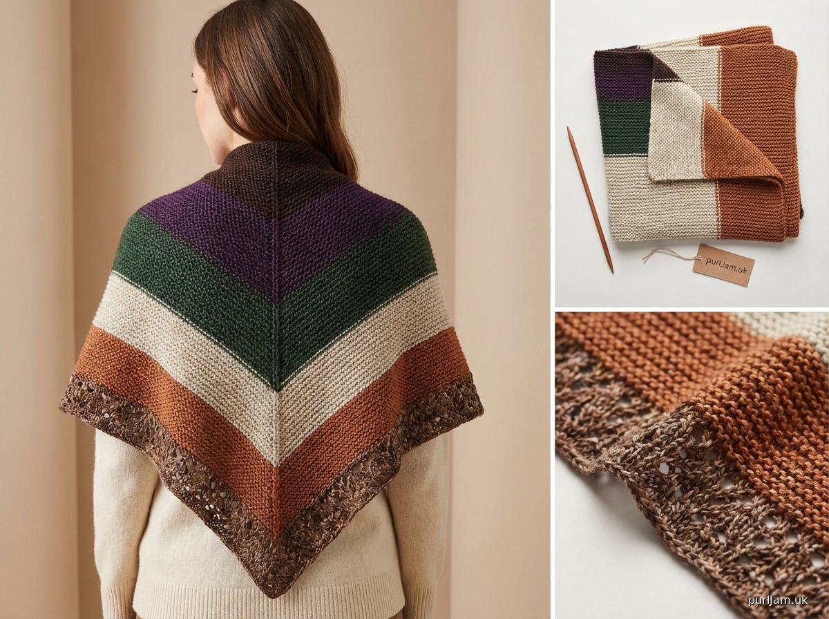 Autumn Gradient Shawl