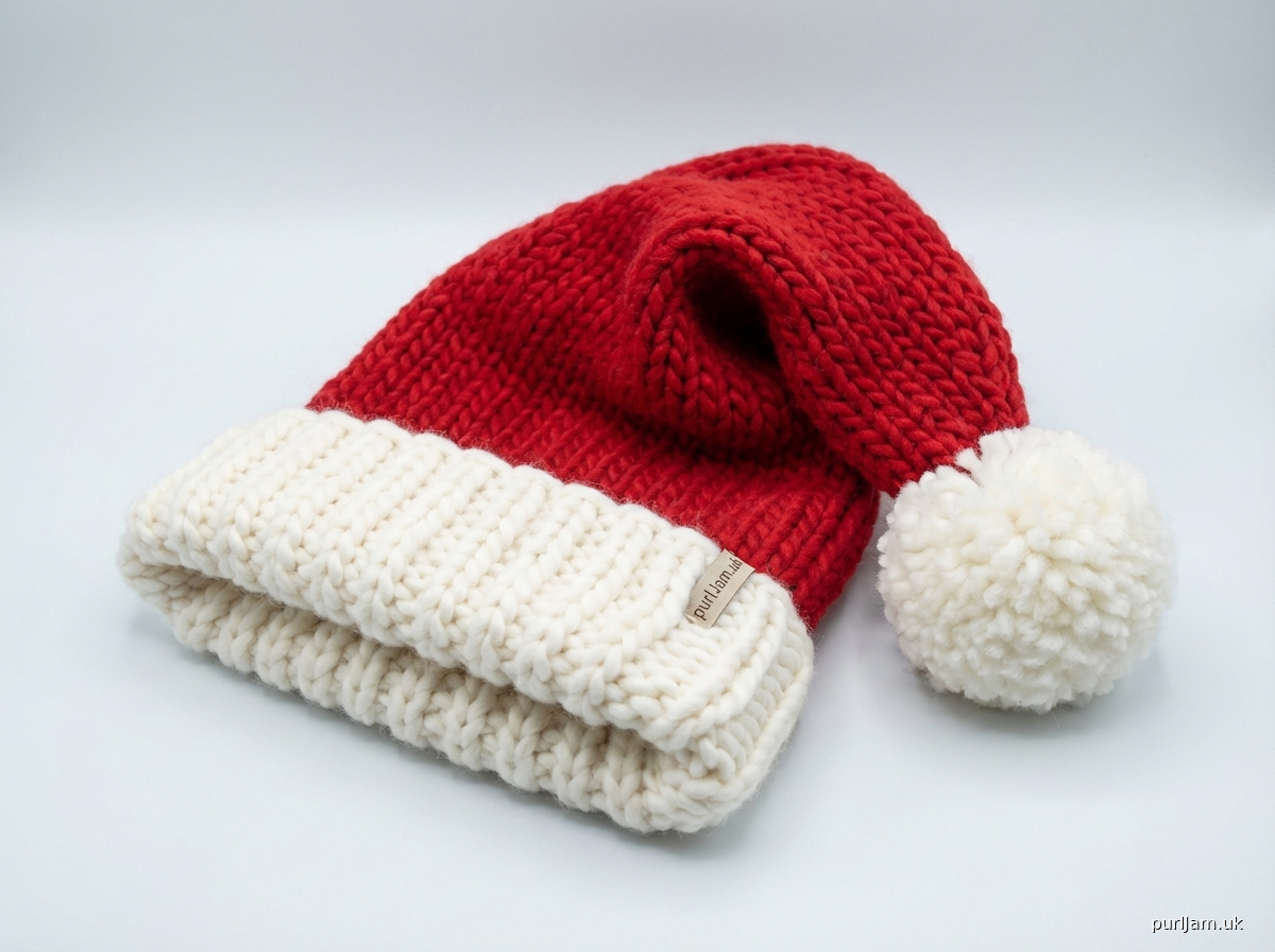 Floppy Santa Hat Super Bulky