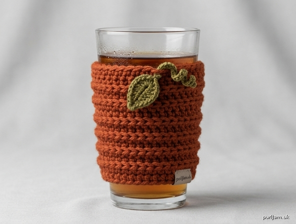 Hearthside Ridges Glass Cup Cozy
