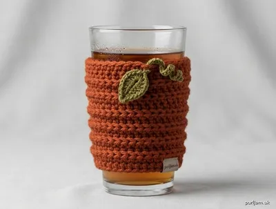 Stitch chart guide image for Hearthside Ridges Glass Cup Cozy