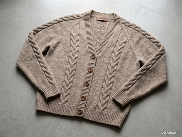 Cable Comfort Raglan Cardigan
