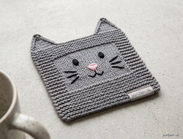 The Cheeky Cat Coaster