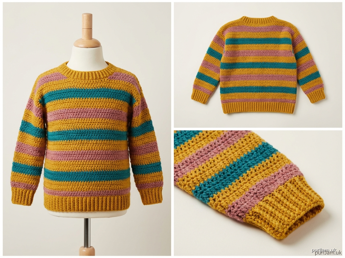 Striped Toddler Pullover