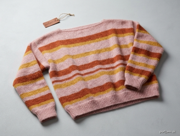 Generated preview image for Scandi Stripe Drop-Shoulder Pullover