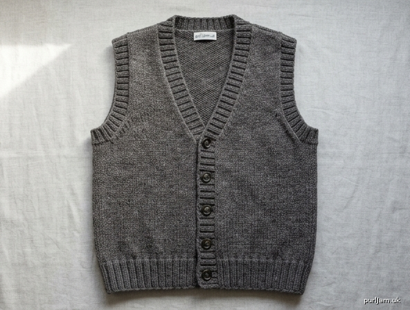 Gentlemans Bulky V Neck Waistcoat